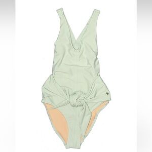 COOLIBAR uva protected Mint Green One-Piece Swimsuit Belted XS